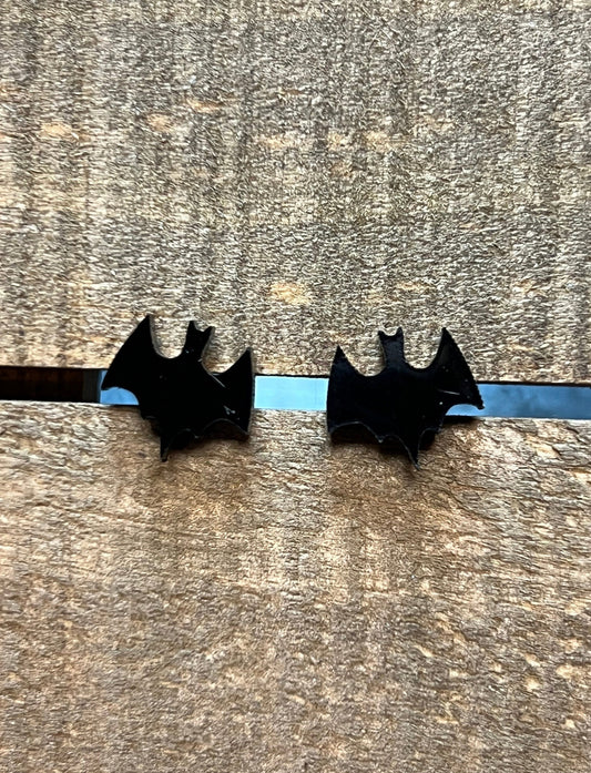 Bat Acrylic Stud Earrings